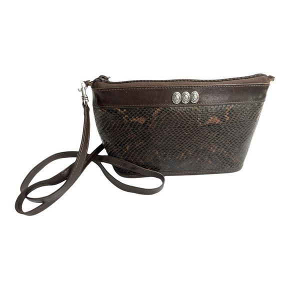 Brighton One World Brown Snake Print Crossbody Purse
Small Vintage Bag - Picture 1 of 13